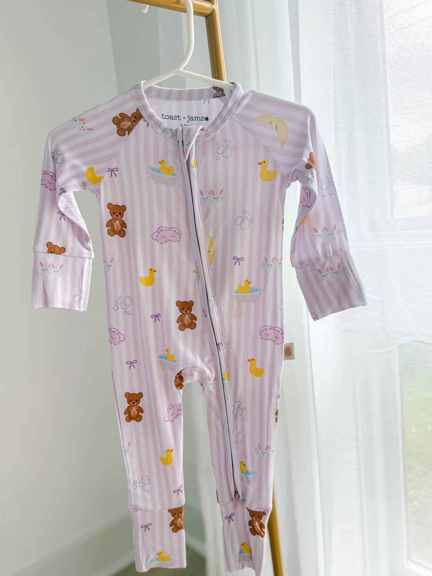 Bathtime Bows Zip Jam