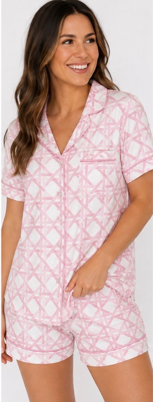 Pink Trellis Mama Jam