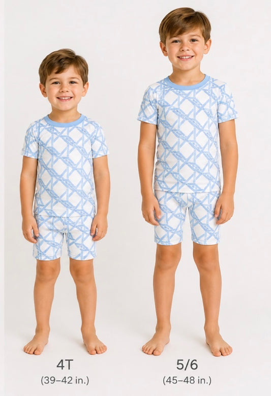 Blue Trellis Jam Set