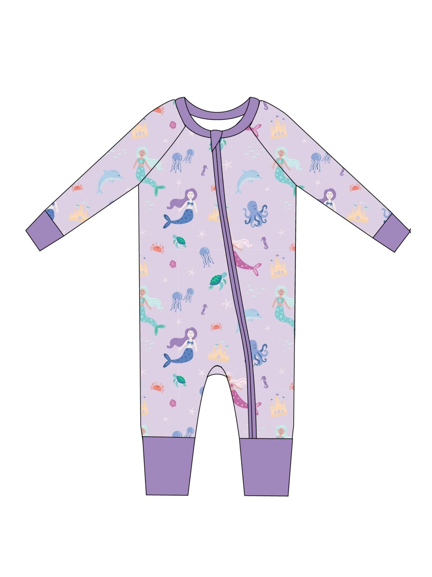 Mermaid Friends Zip Jams