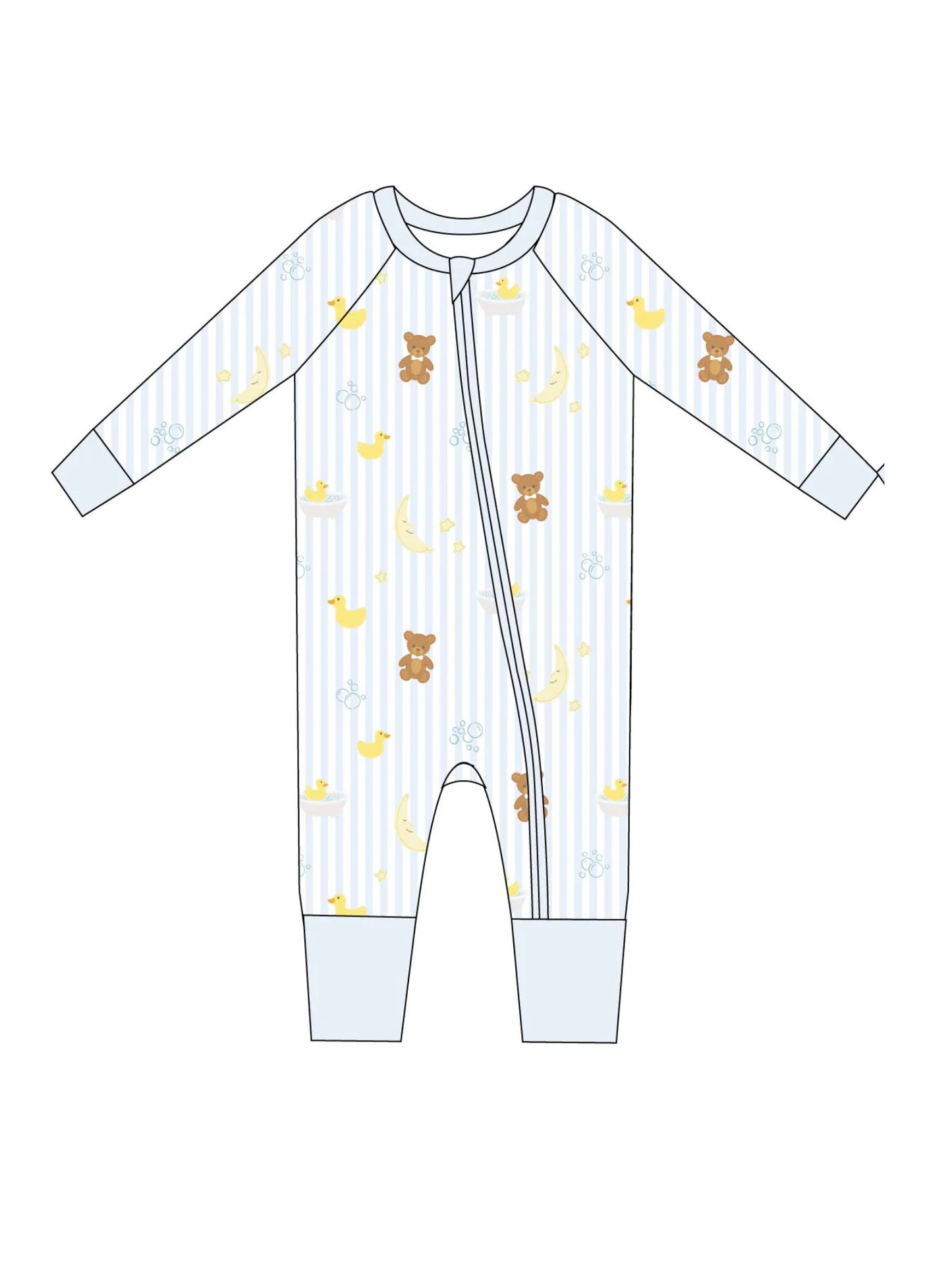 Bathtime Bubbles Zip Jam