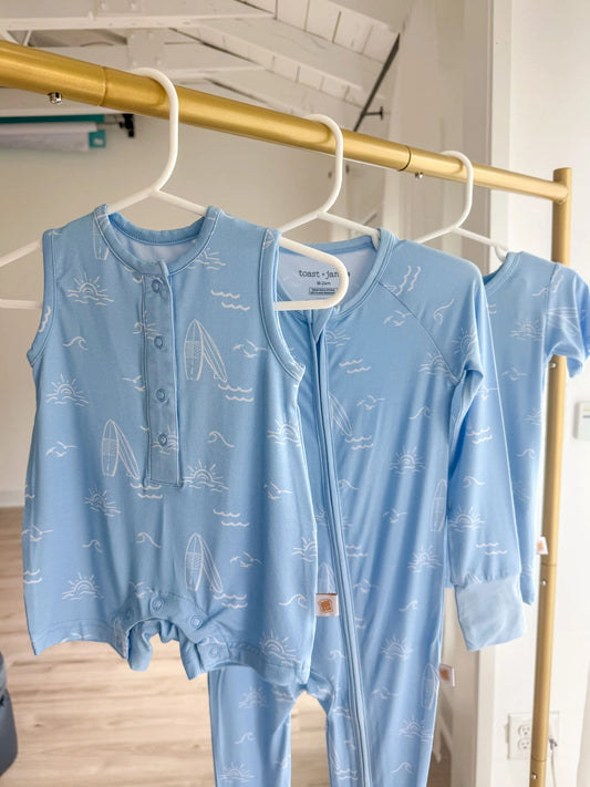 Surfs Up Shortie Romper